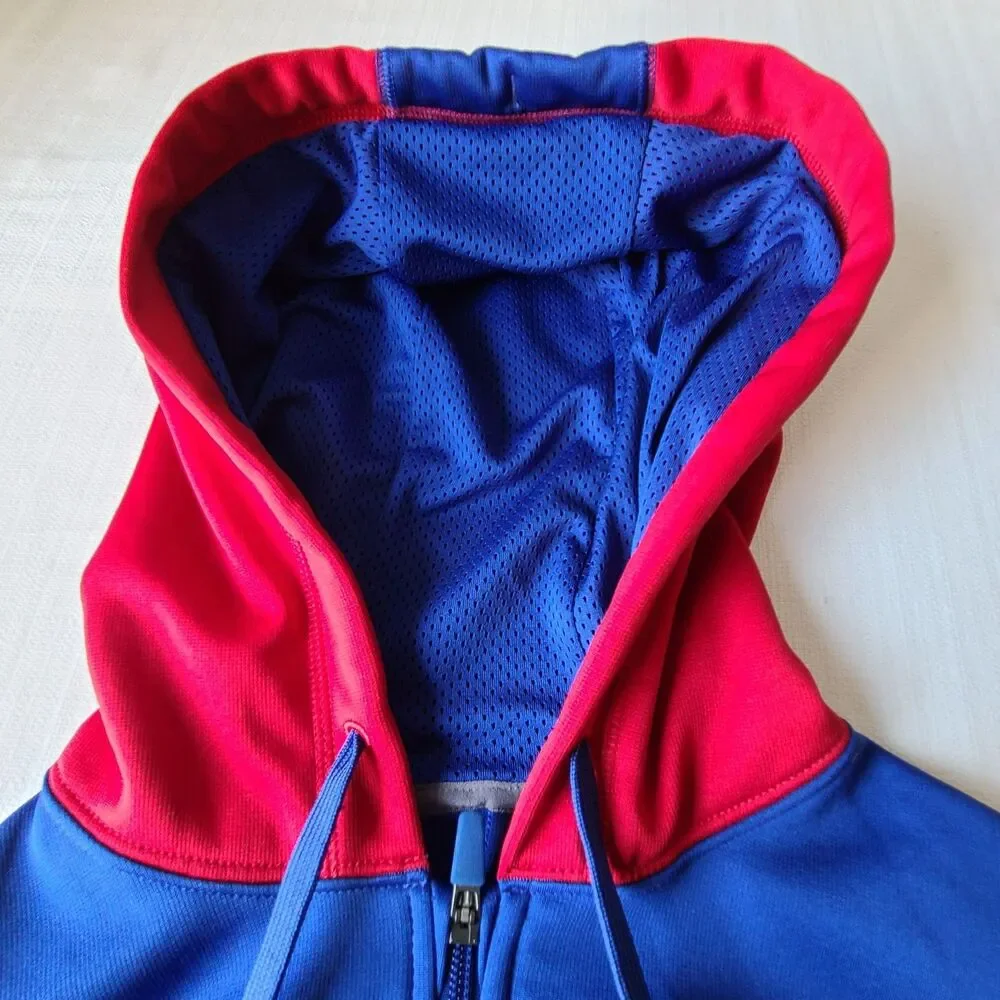 Nike New York Giants Therma-FIT Full Zip Hoodie Men's Small NFL Team Apparel